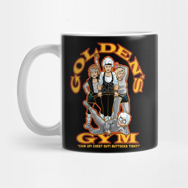 Golden's Gym by harebrained